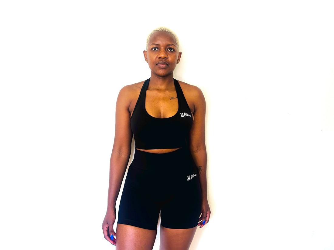 Overneck Seamless Short Set